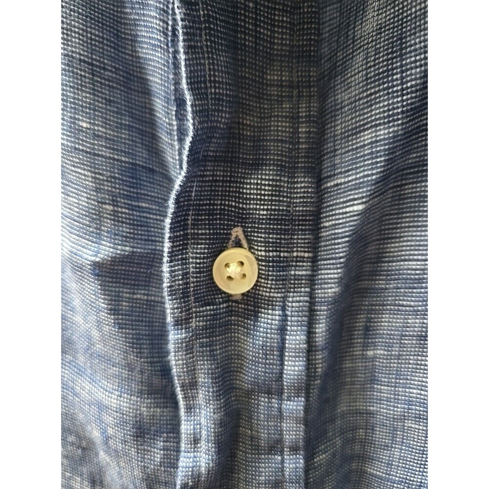 Sid Mashburn Indigo Casual Button-Down Shirt - Picture 4 of 9